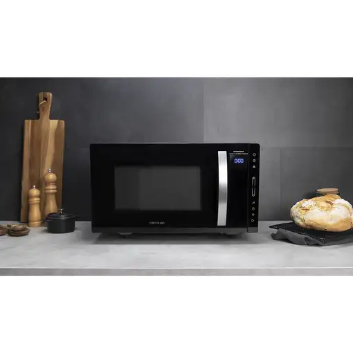 Cecotec GrandHeat 2300 Flatbed Touch Negro Solo microondas Encimera 23 L 800 W