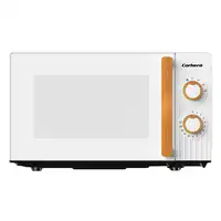 Corbero CMICG270WOODW microondas Blanco Solo microondas Encimera 20 L 700 W