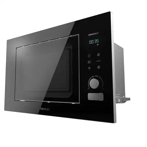 Cecotec 01383 microondas Negro Microondas con grill Integrado 21 L 1200 W