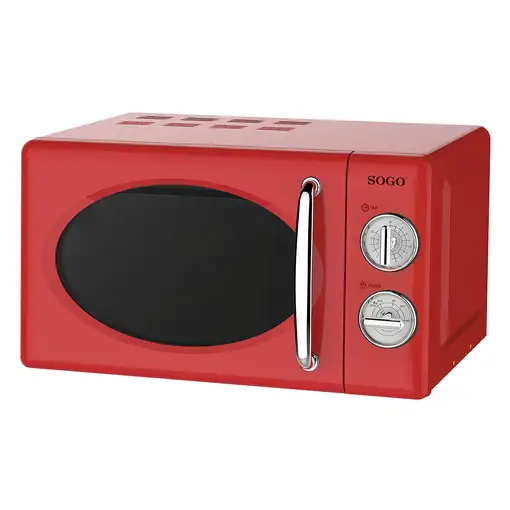 Sogo HOR-SS-890 Rojo Solo microondas Encimera 20 L 700 W
