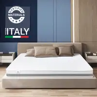 The White Stone Colchón Basic Individual 80x180 Memory|H20 cm|M. in Italy