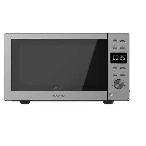 Cecotec 01399 microondas Negro, Acero Microondas con grill Encimera 20 L 700 W