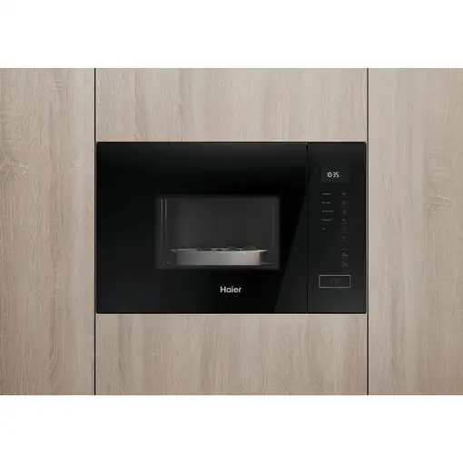 Haier H38FMWID4ID27N Gris Microondas combinado Integrado 25 L 900 W
