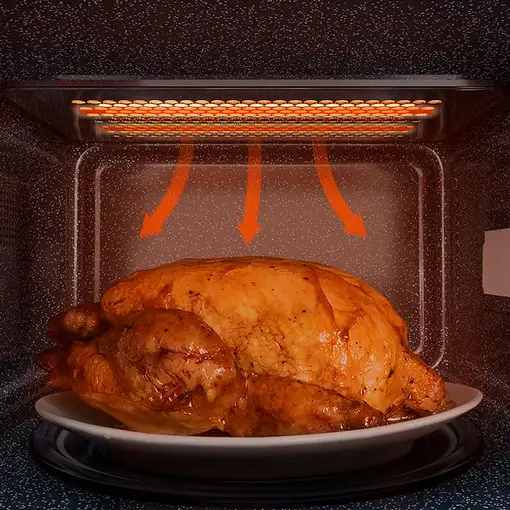 Microondas con grill Encimera 20 L 700 W negro 01529 CECOTEC