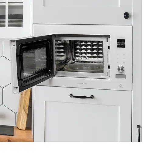 Cecotec 01384 microondas Blanco Microondas con grill Integrado 21 L 1200 W