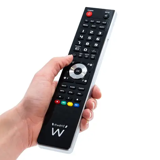 Ewent EW1570 mando a distancia DTT, DVD/Blu-ray, Proyector, SAT, STB, Altavoz para