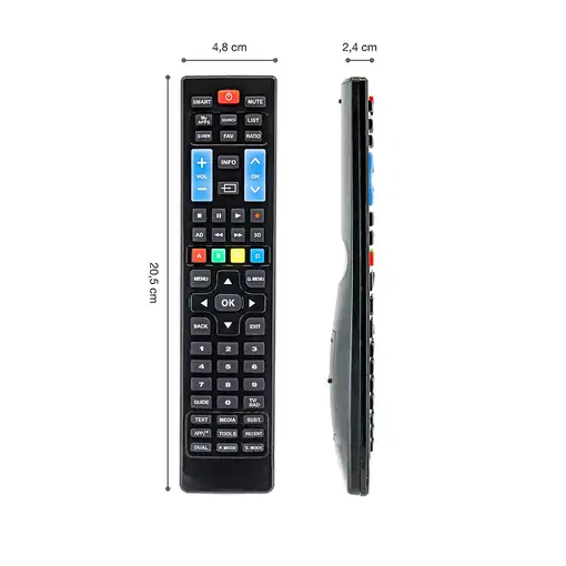 Ewent EW1575 mando a distancia TV Botones