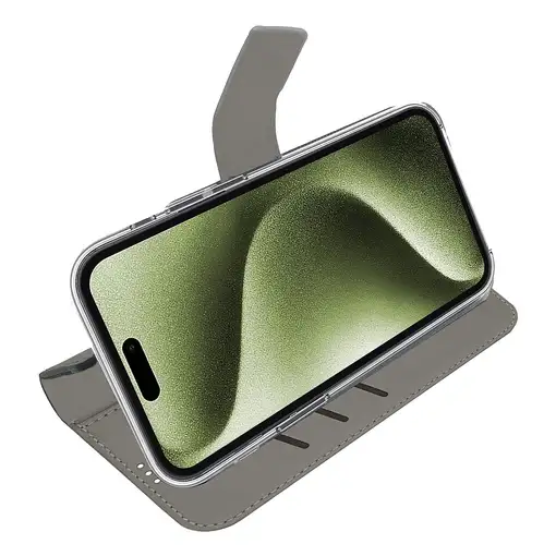 Celly WALLY1078 funda para teléfono móvil 15,5 cm (6.1'') Funda cartera Negro