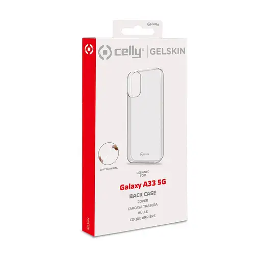 Celly Gelskin funda para teléfono móvil 16,3 cm (6.4'') Transparente