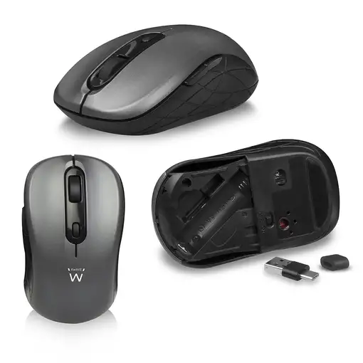 Ewent EW3272 teclado Ratón incluido Universal RF inalámbrico QWERTY Español Negro
