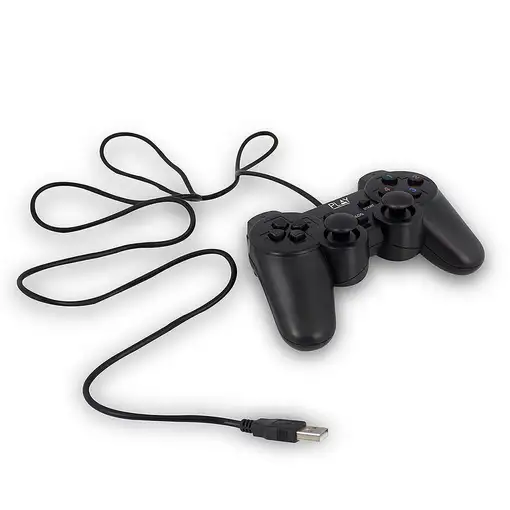 Ewent Play Negro USB 2.0 Gamepad Analógico/Digital PC