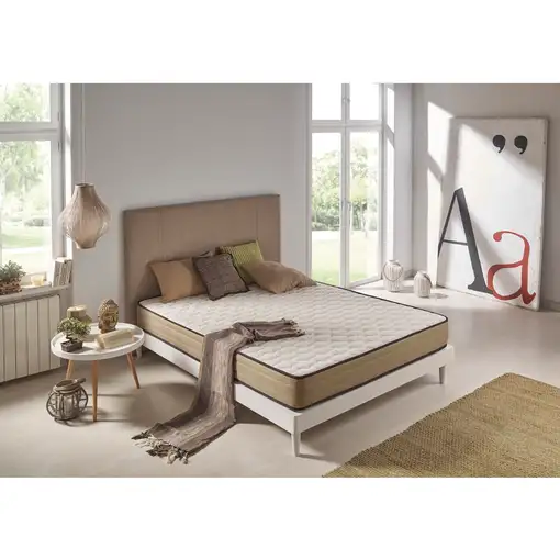 Colchón Viscoelástico Bamboo Confort 100 x 200 Altura 21cm +/-2