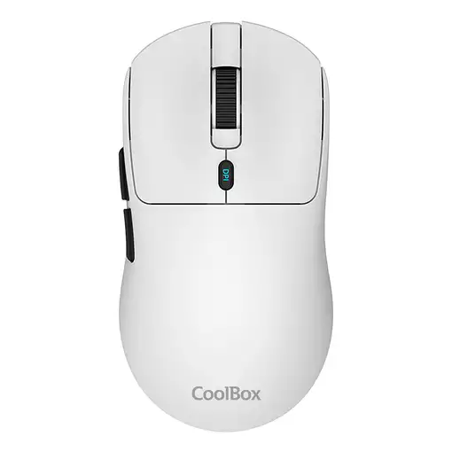 CoolBox GAMING RATON W03 BLANCO ULTRALIGERO INALAMBRICO RECARGABLE RF+BT+USB-C 10.
