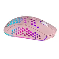 Mars Gaming MMW3P, Ratón Gaming Inalámbrico, RGB Flow, Ultraligero 79g, 3200DPI, R