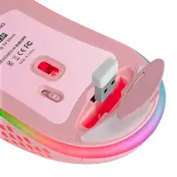Mars Gaming MMW3P, Ratón Gaming Inalámbrico, RGB Flow, Ultraligero 79g, 3200DPI, R