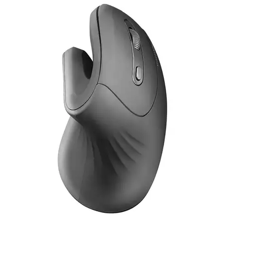 Mars Gaming MMW-ERGOPRO Negro, Ratón Inalámbrico Ergonómico Vertical, Diseño Plega