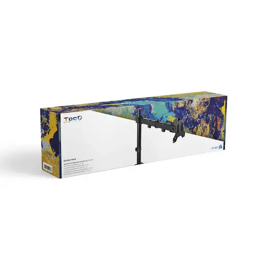 TooQ Soporte de Mesa para Pantalla 17\-32\, Negro