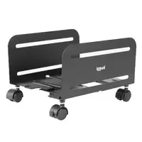 iggual SOP2 Carro para equipo informático Negro