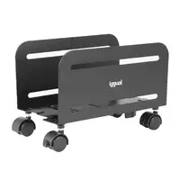 iggual SOP2 Carro para equipo informático Negro