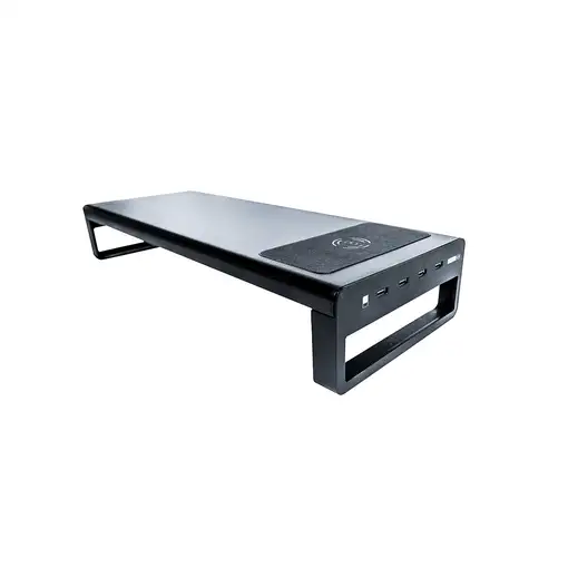iggual IGG316900 soporte para monitor Escritorio Negro, Gris