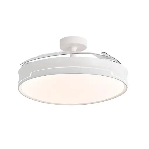 3NOD Concept Ray Ventilador de techo con luz LED blanco motor DC aspas retrácti