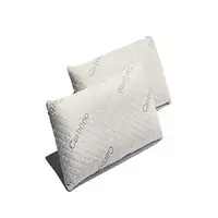 Pack 2 Almohadas Carbono 135cm Firmeza Media Desenfundable Efecto anti-stress Pack 2 Almohadas Carbono 135cm Firmeza Media Desenfundable Efecto anti-stress