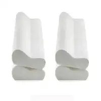 Pack 4 Almohadas Visco Perforada Cervical Alta Gama 70 Cm Pack 4 Almohadas Visco Perforada Cervical Alta Gama 70 Cm