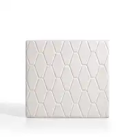 Cabecero Ágata Para Cama De 80 De Polipiel Blanco 115X115X8. Matris Cabecero Ágata Para Cama De 80 De Polipiel Blanco 115X115X8. Matris