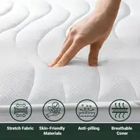The White Stone Colchón Basic Individual 80x210 Memory|H16 cm|M. in Italy