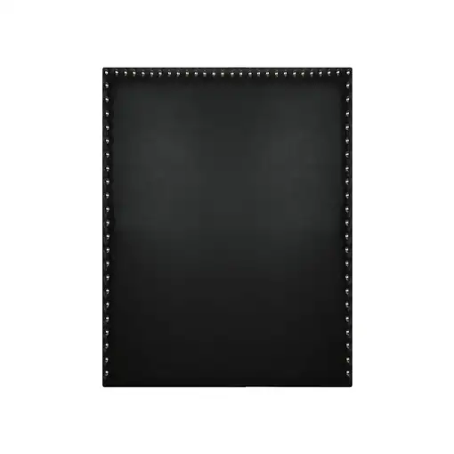Cabecero Lirio Polipiel Negro 90