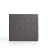 Cabecero Zafiro Para Cama De 150 De Polipiel Gris 154X115X8. Matris Cabecero Zafiro Para Cama De 150 De Polipiel Gris 154X115X8. Matris