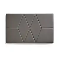 Cabecero De Cama 150 Dos Rombos Polipiel 152X57X5Cm Gris Cabecero De Cama 150 Dos Rombos Polipiel 152X57X5Cm Gris