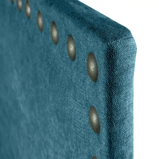Cabecero Lirio Tela Azul 170