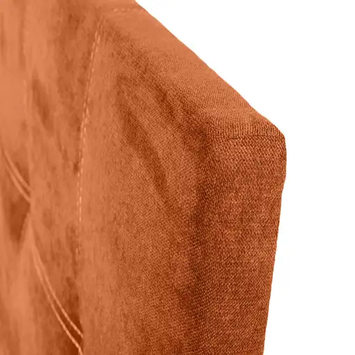 Cabecero Iris Tela Naranja 100