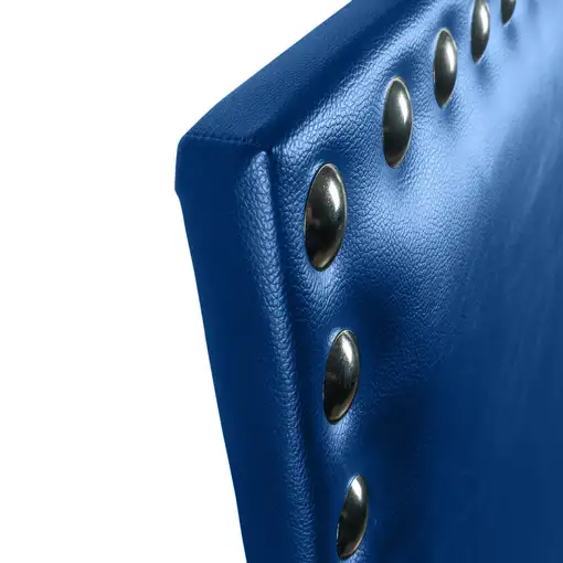 Cabecero Lirio Polipiel Azul 190