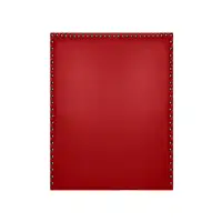 Cabecero Lirio Polipiel Rojo 145