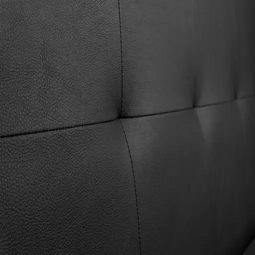 Cabecero Aster Polipiel Negro 160