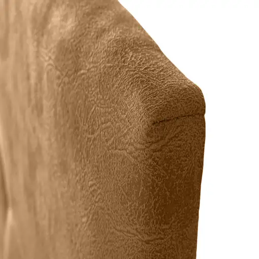 Cabecero Dalia Tela Magnolia Cuero 130
