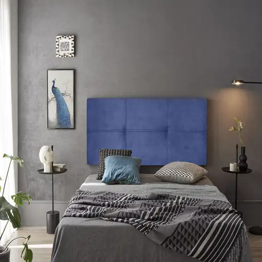 Cabecero Dalia Tela Magnolia Azul 220