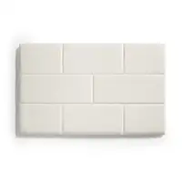 Cabecero De Cama 160 Muro Ladrillos De Polipiel 162X57X5Cm Blanco Cabecero De Cama 160 Muro Ladrillos De Polipiel 162X57X5Cm Blanco