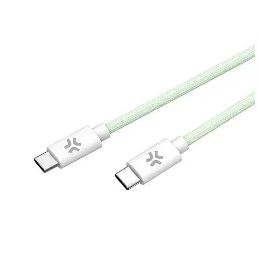 Celly USBCUSBCCOTTGN cable USB 1,5 m USB C Verde, Blanco