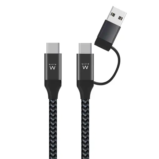 Ewent EW9918 cable USB USB 3.2 Gen 1 (3.1 Gen 1) 1 m USB C Negro