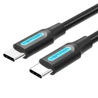 Vention Cable USB 2.0 Tipo-C COSBI/ USB Tipo-C Macho - USB Tipo-C Macho/ 3m/ Negro