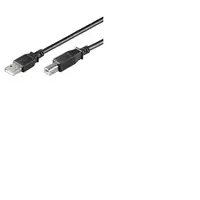 Ewent EC1004 cable USB USB 2.0 1,8 m USB B USB A Negro