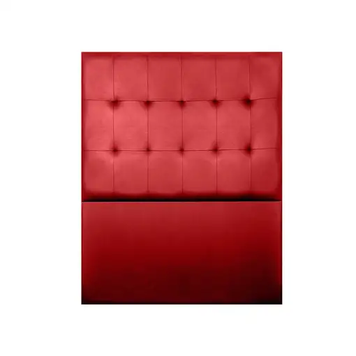 Cabecero Aster Polipiel Rojo 210 Cabecero Aster Polipiel Rojo 210