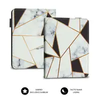 Funda Ebook Clever Mármol Negro