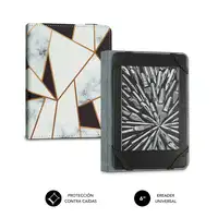 Funda Ebook Clever Mármol Negro