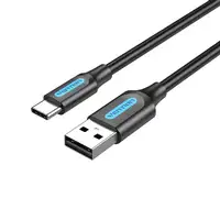 Vention Cable USB 2.0 Tipo-C COKBI/ USB Macho - USB Tipo-C Macho/ 2m/ Gris
