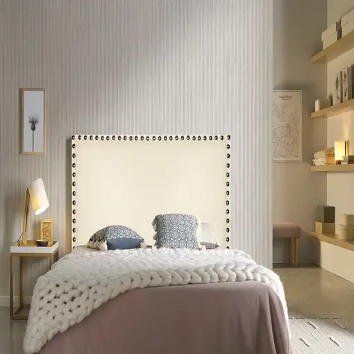 Cabecero Lirio Polipiel Beige 170