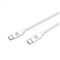 Celly USBCUSBCCOTTPK cable USB 1,5 m USB C Rosa, Blanco
